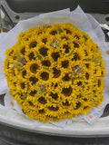 Ramo de 50 Girasoles Gigantes