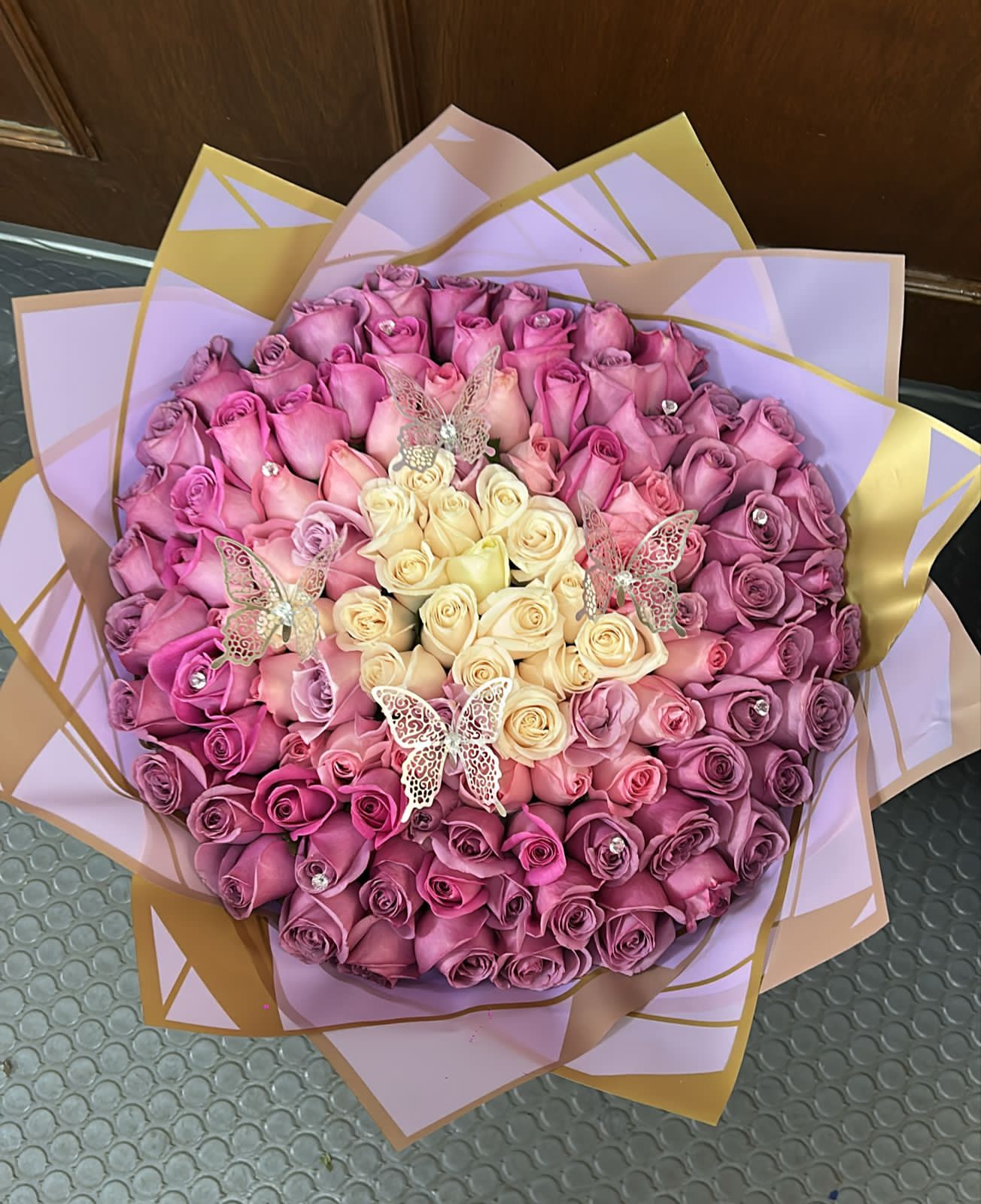 Ramo de 100 Rosas Premium